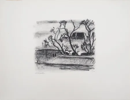 Lithografie Asselin - Paris, le Vert-galant