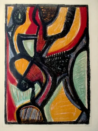 Lithografie Atlan - Astarté