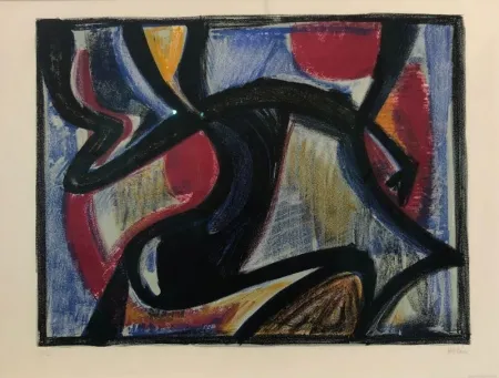 Lithografie Atlan - Les Hespérides 