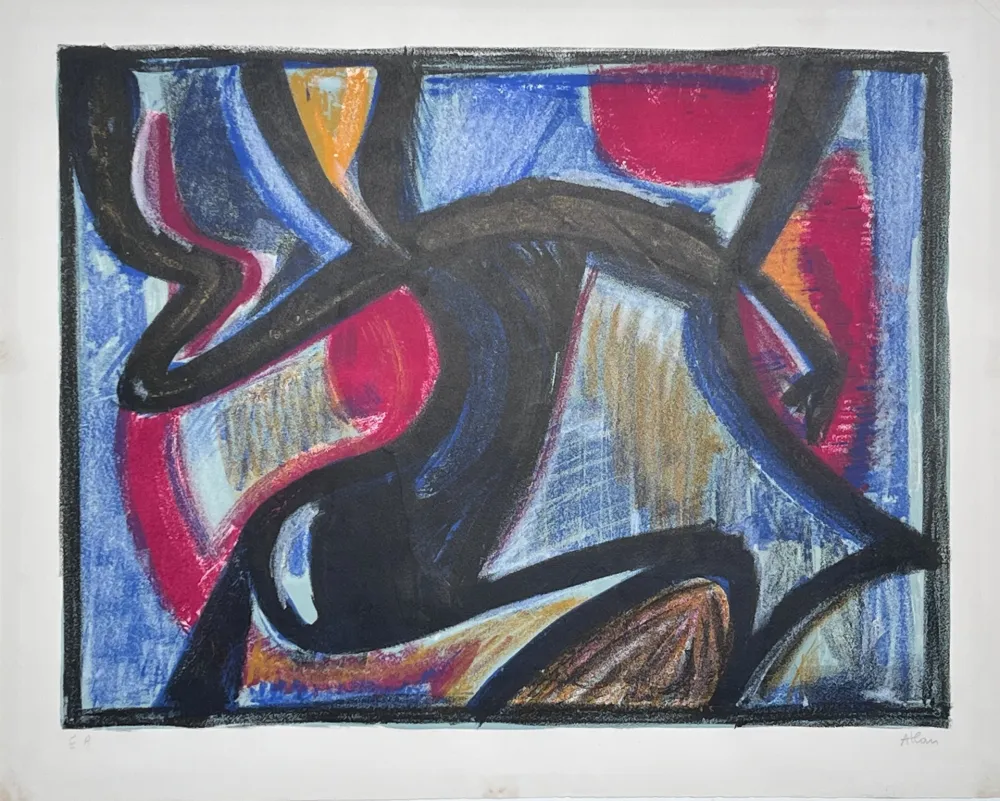 Lithografie Atlan - Les Hespérides 