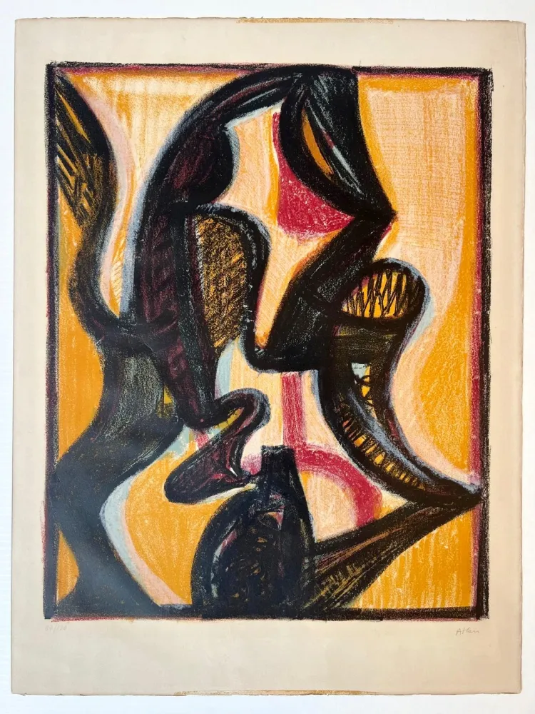 Lithografie Atlan - Orient