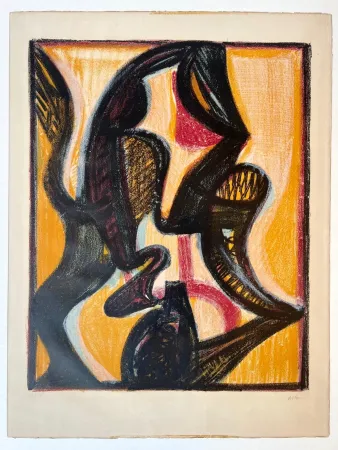 Lithografie Atlan - Orient