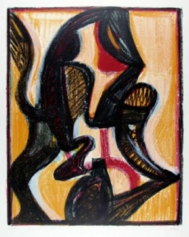 Lithografie Atlan - Orient