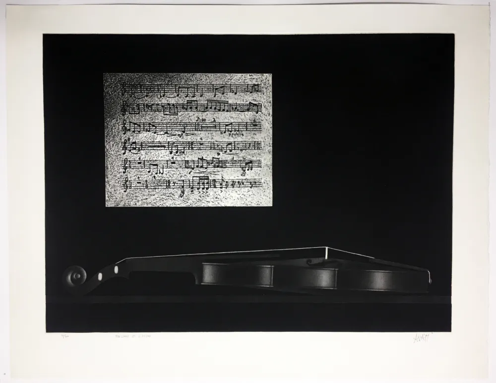 Mezzotint Avati - Ballade et Violon (1964)