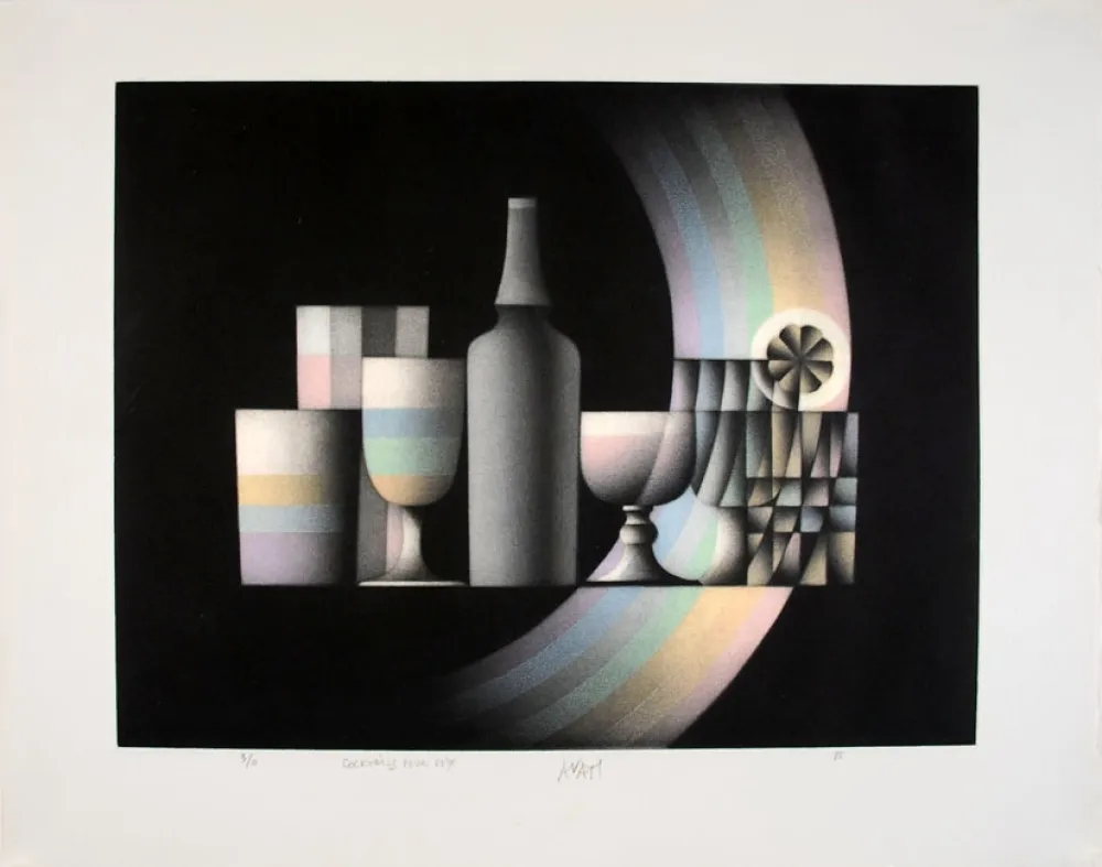 Mezzotint Avati - Cocktails pour deux