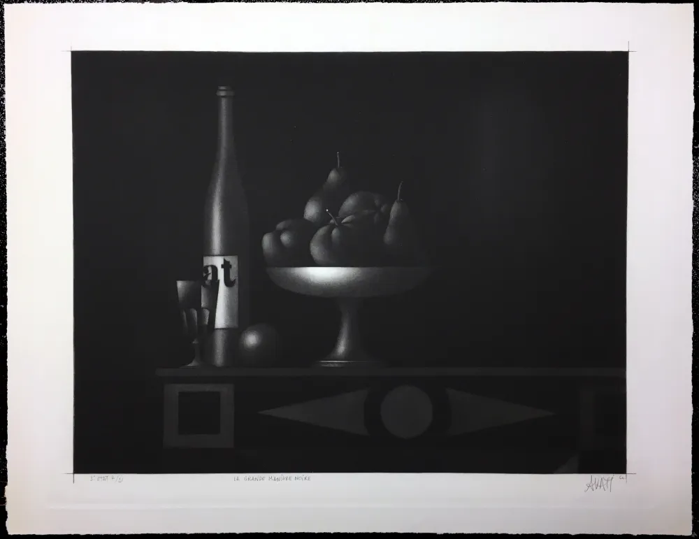 Mezzotint Avati - La Grande Manière Noire (1962)