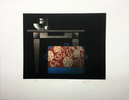 Aquatint Avati - Le Japonais du Père Sagot (1974)