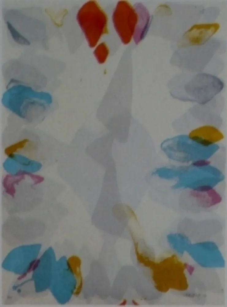 Lithografie Baber - Mountain 3