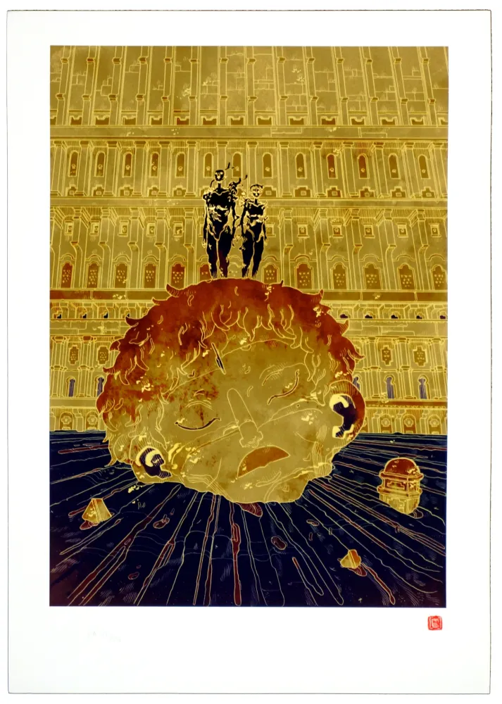 Digitale Print Bablet - Carbone & Silicium