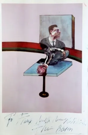 Poster Bacon - In Memory of George Dyer, from a triptych (1971)