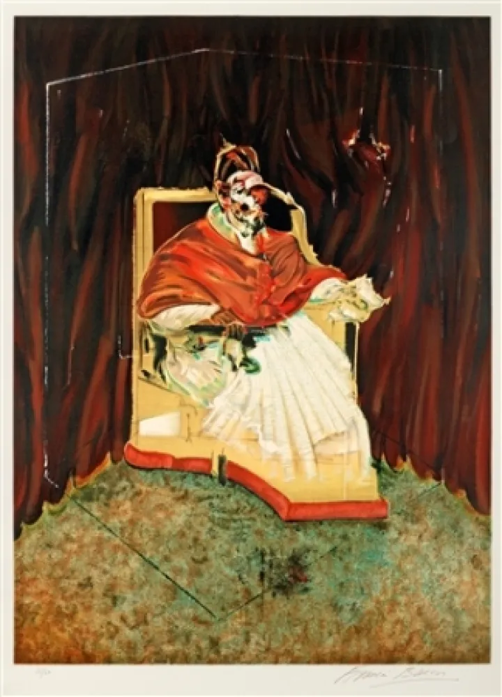 Lithografie Bacon - Pope innocent X