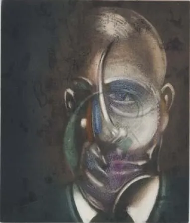 Ets En Aquatint Bacon - Portrait of Michel Leiris