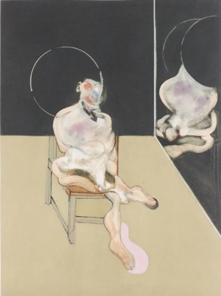 Ets En Aquatint Bacon - Seated Figure