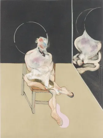 Ets En Aquatint Bacon - Seated Figure