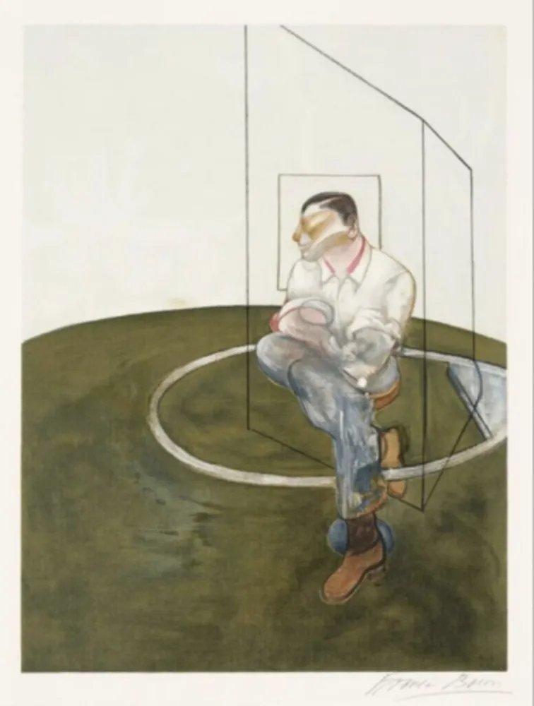 Lithografie Bacon - Study for a Portrait of John Edwards