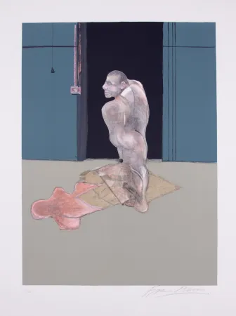 Lithografie Bacon -  Study for a portrait of John Edwards