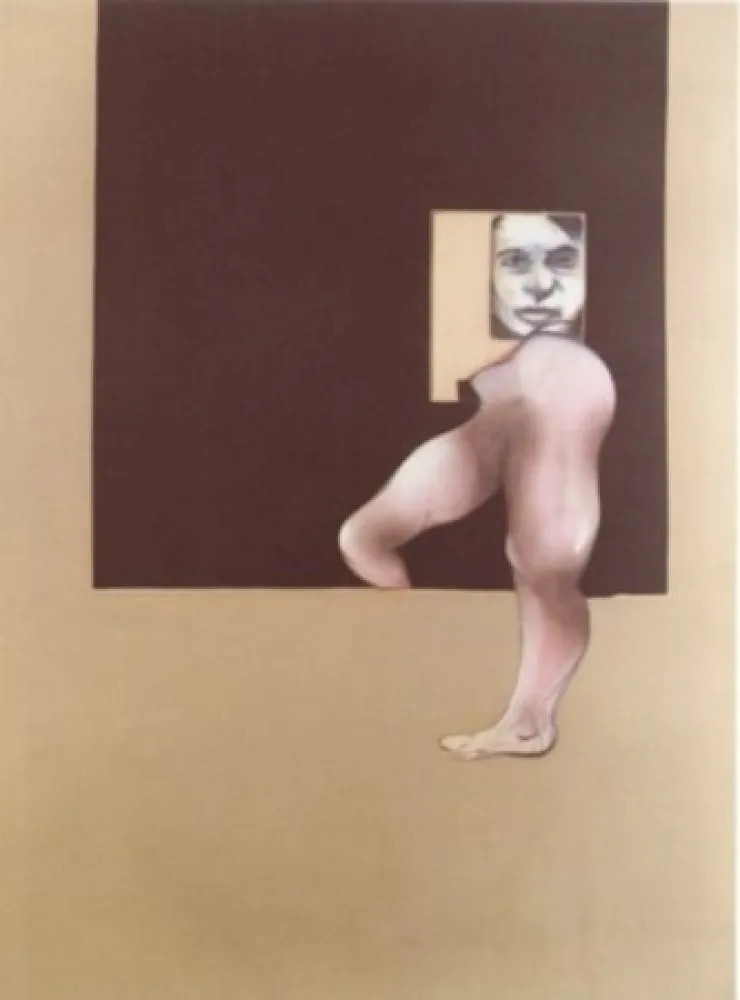 Ets En Aquatint Bacon - Tryptich 1991