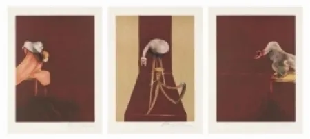 Lithografie Bacon - Tryptique 
