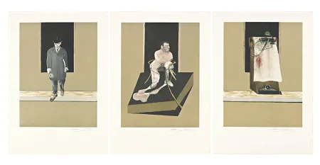 Lithografie Bacon - Tryptych 1986/1987