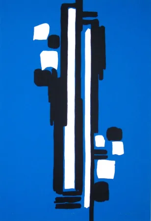 Zeefdruk Badiali - Composizione (tavola 7)