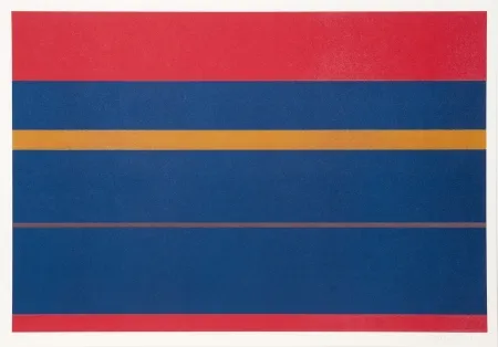 Houtsnede Badur - Ohne Titel 1