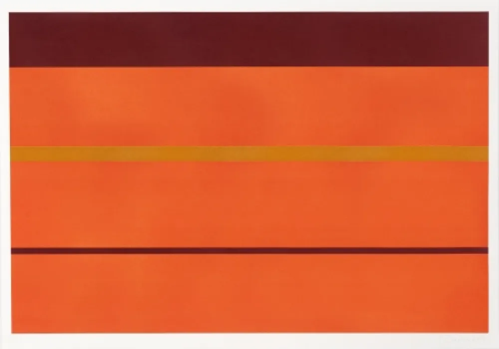 Houtsnede Badur - Ohne titel 2