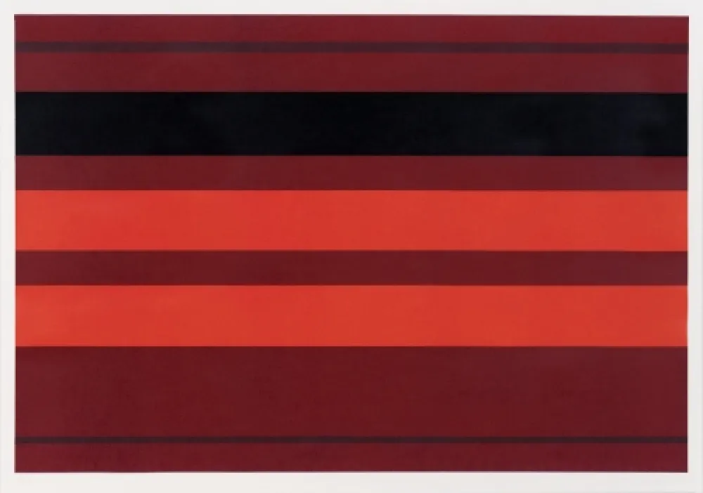 Houtsnede Badur - Ohne titel 3