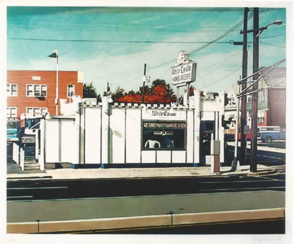 Zeefdruk Baeder - White Castle