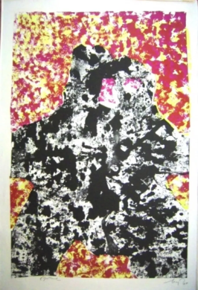 Lithografie Baj - Dalla Materia