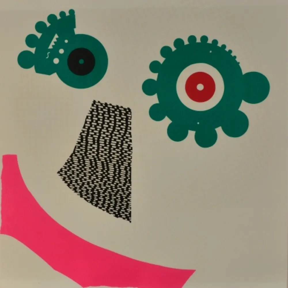 Lithografie Baj - Due facce