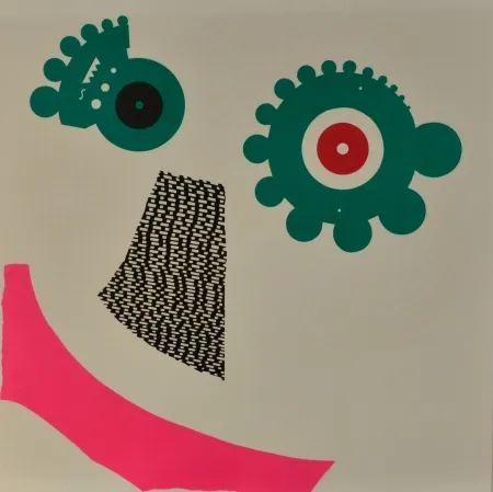 Lithografie Baj - Due facce