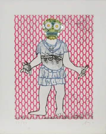 Aquatint Baj - Flavius Valerius Constantinus Chlorus