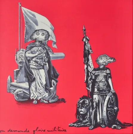 Lithografie Baj - Gloire Militaire