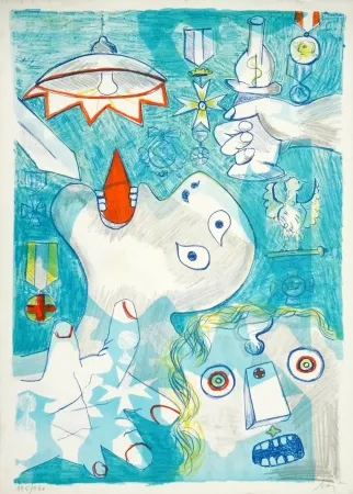 Lithografie Baj - Guernica