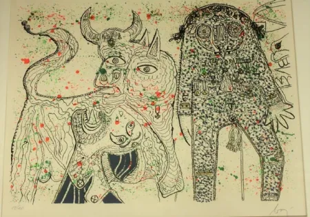 Lithografie Baj - Guernica