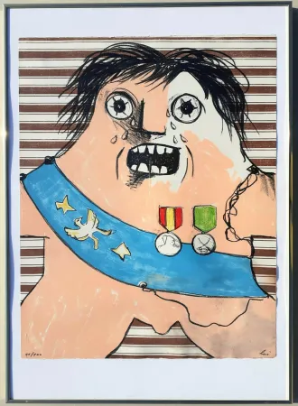 Lithografie Baj - Il maresciallo di Sassonia