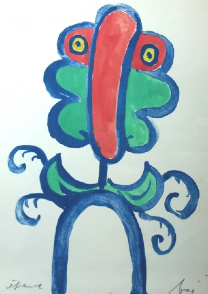 Lithografie Baj - Incongruité