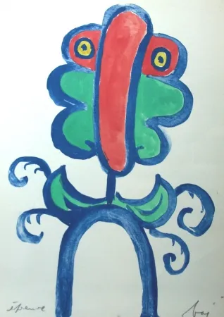 Lithografie Baj - Incongruité