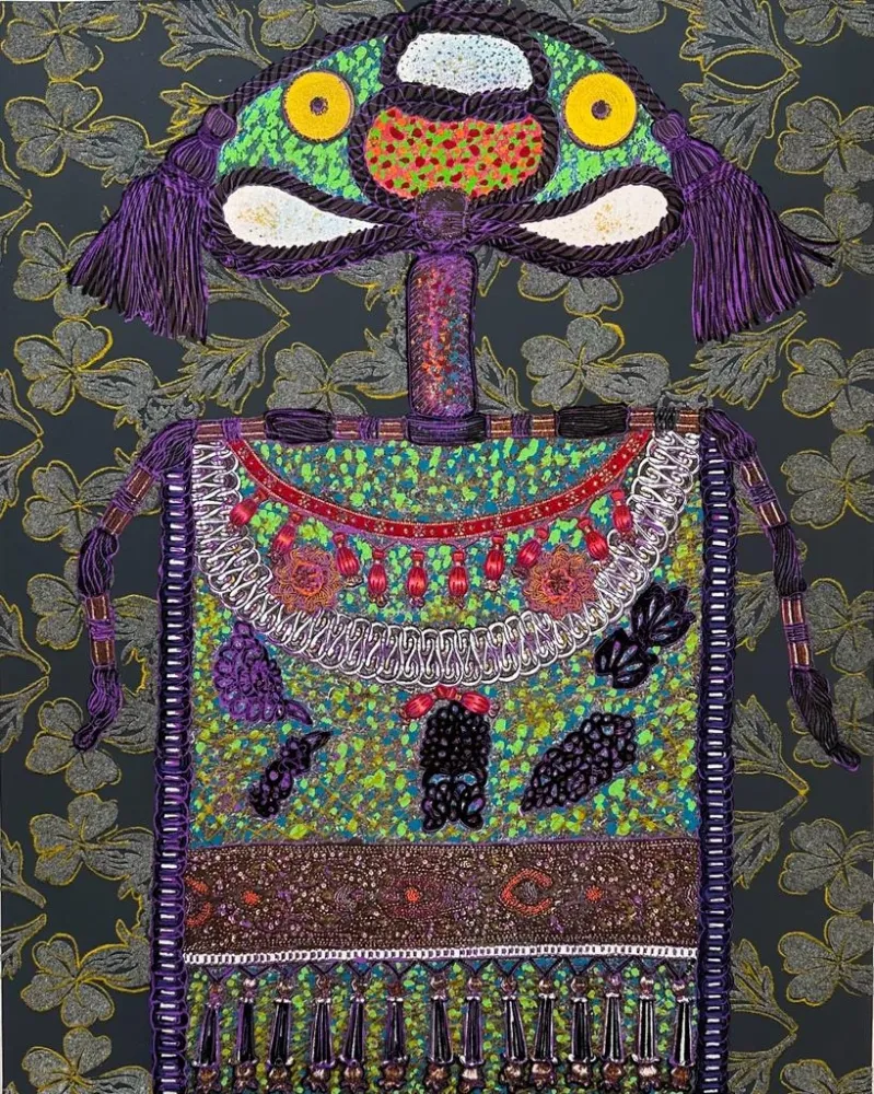 Zeefdruk Baj - Lady Virginia Woolf