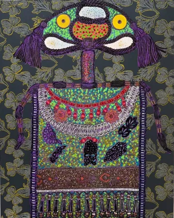 Zeefdruk Baj - Lady Virginia Woolf