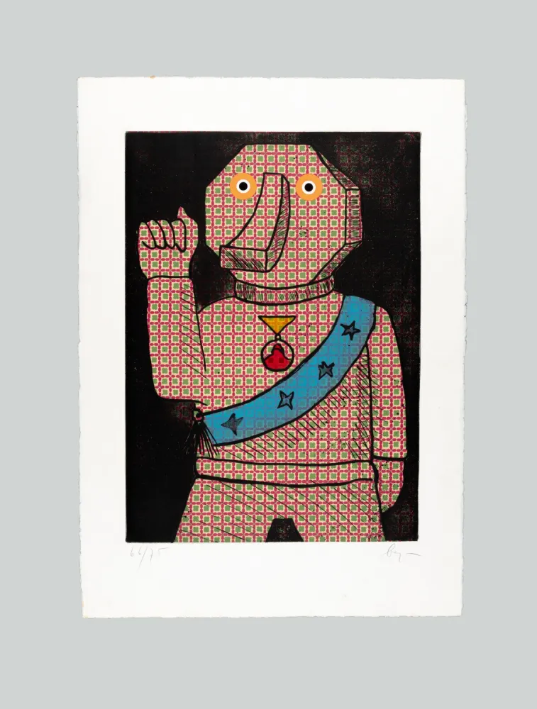 Ets En Aquatint Baj - Piccolo Ubu