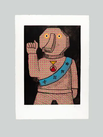 Ets En Aquatint Baj - Piccolo Ubu