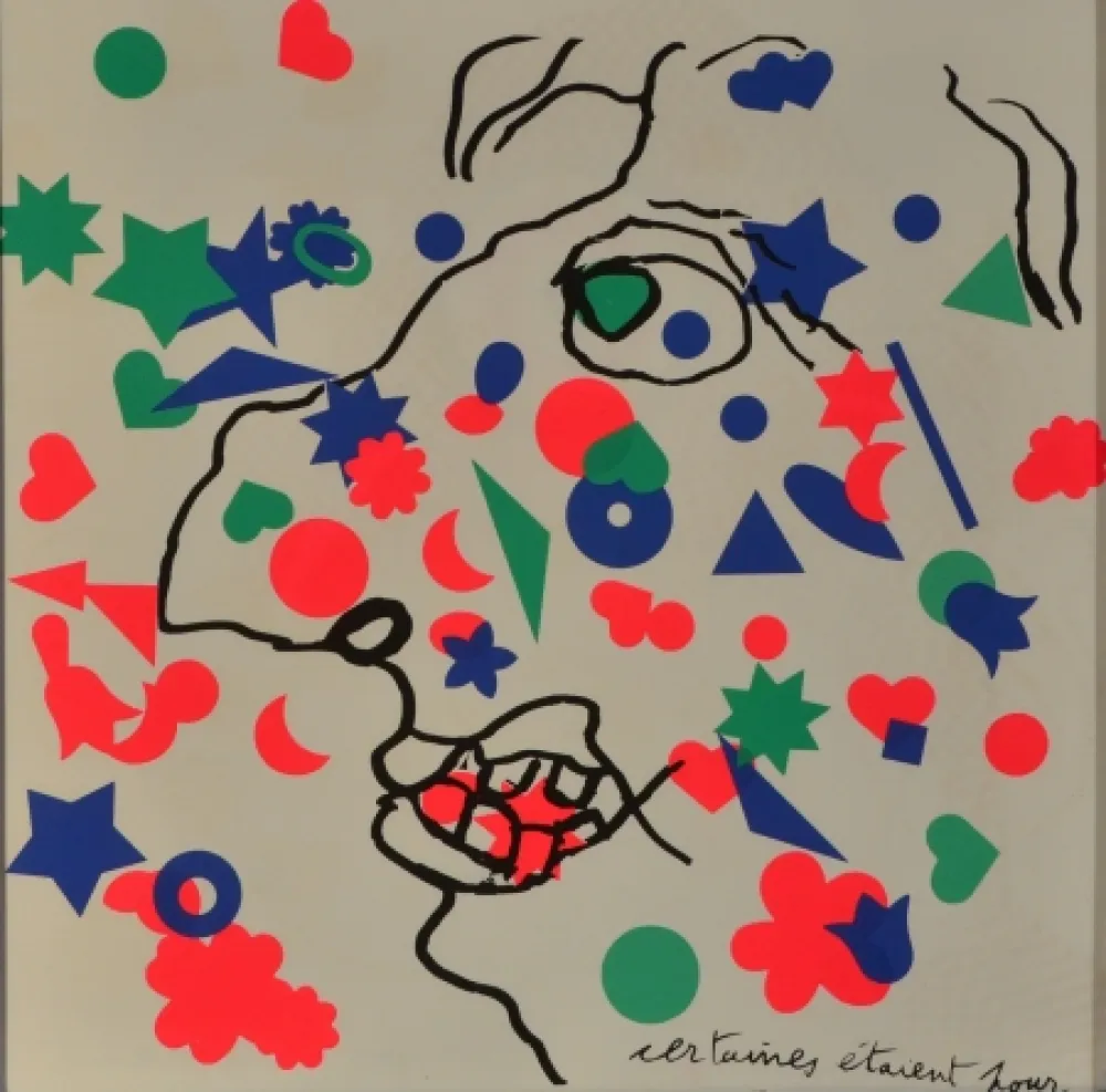 Lithografie Baj - Pour ou contre