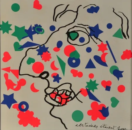 Lithografie Baj - Pour ou contre