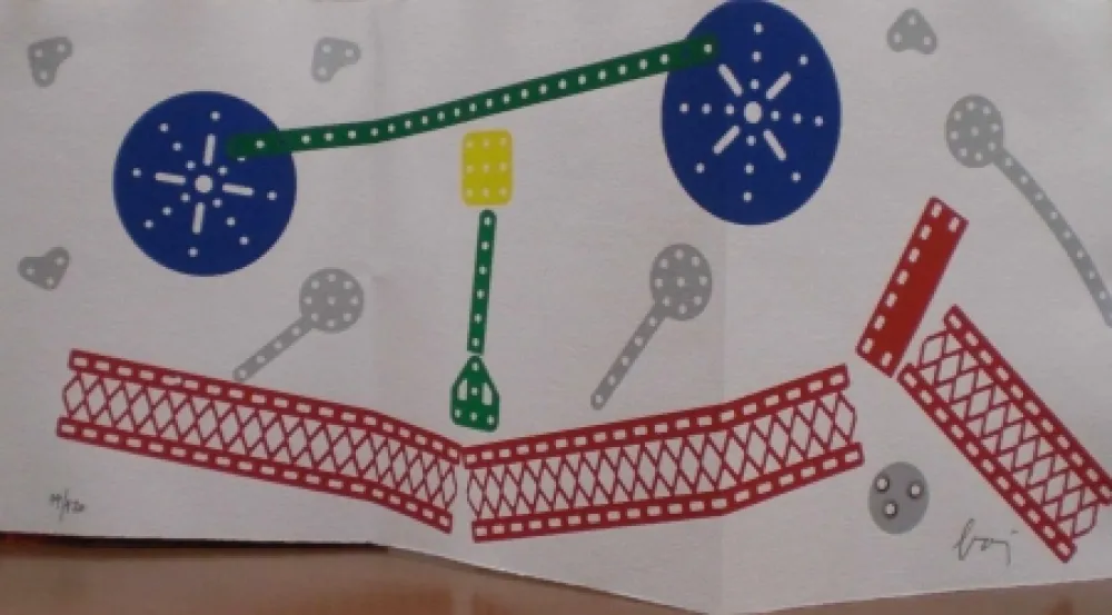 Geïllustreerd Boek Baj - Terzina XI Meccano