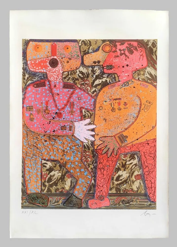 Zeefdruk Baj - Top secret