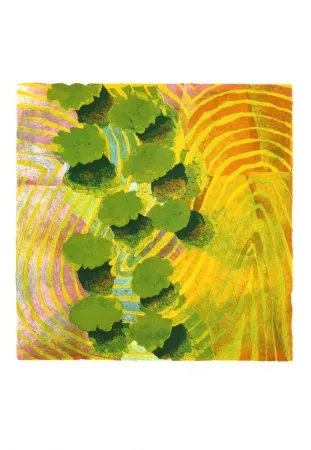 Lithografie Balas - Le quatrième enclos