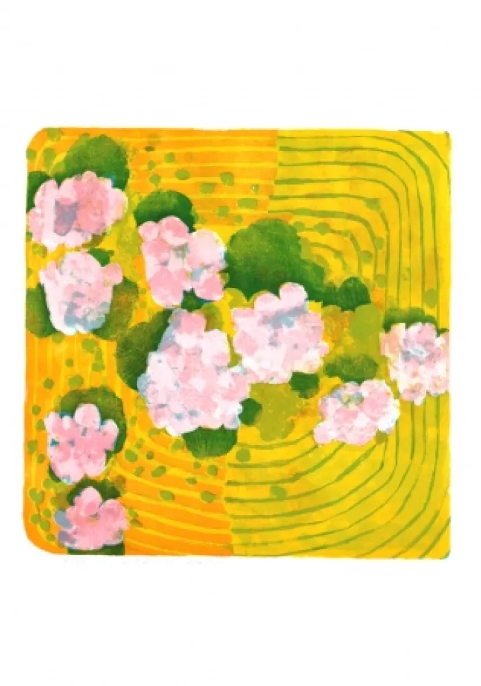 Lithografie Balas - Le troisième enclos