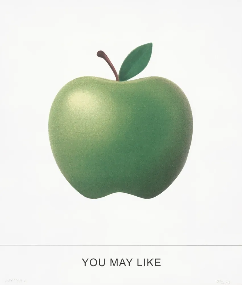 Zeefdruk Baldessari - Adam wasn't into it