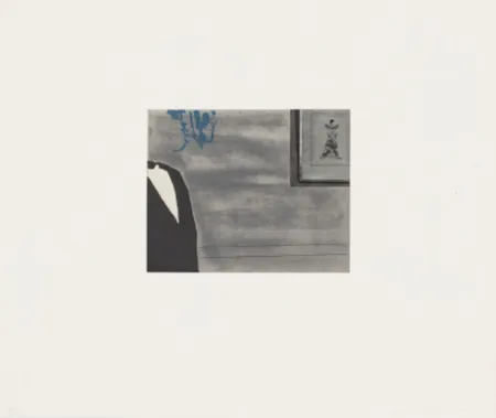 Ets En Aquatint Baldessari - Black Dice 1